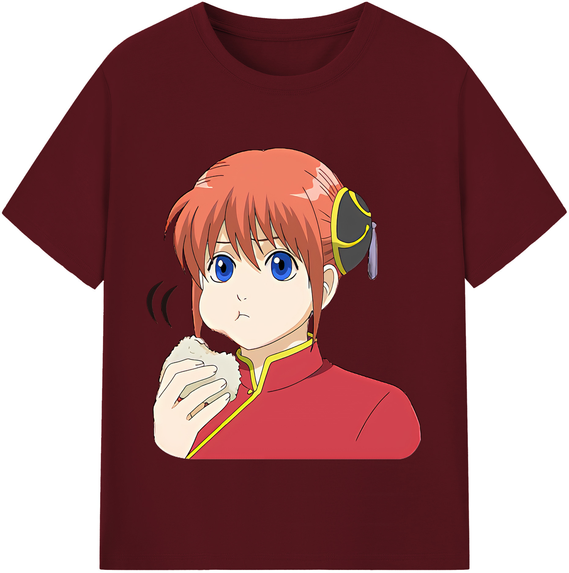 （画像用） ぎんたま 坂田銀時（さかたぎんとき） 神楽 志村新八（しむら しんぱち） GINTAMA Sakata Gintoki Kagura Shimura Shinpachi 綿100％半袖Tシャツ（フロントプリント）
